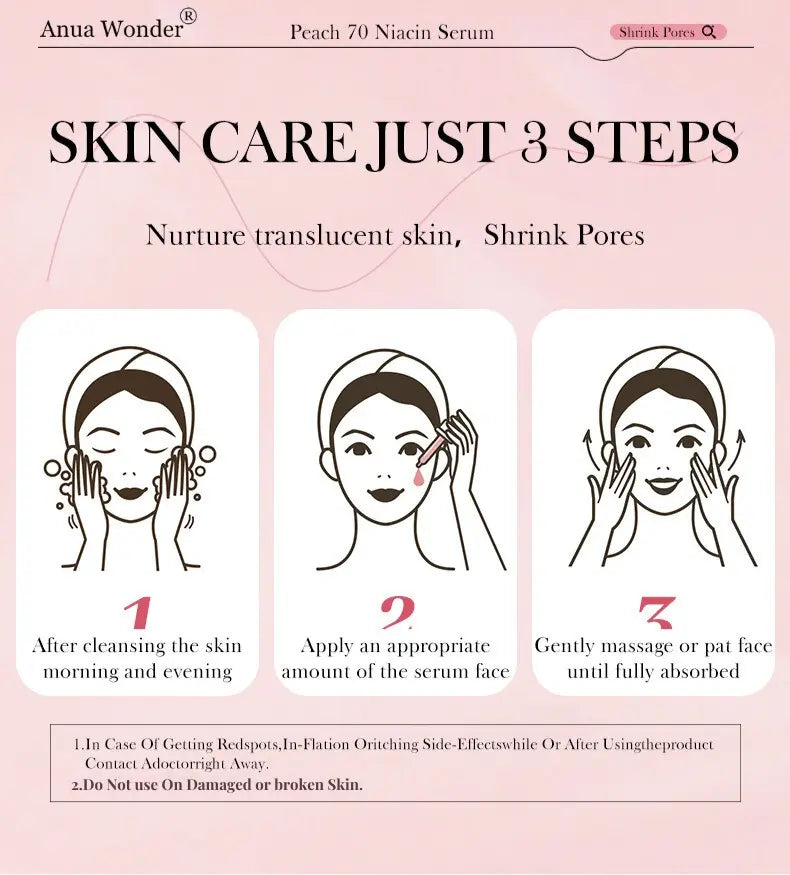 Anua Wonder Peach 70% Niacinamide Serum