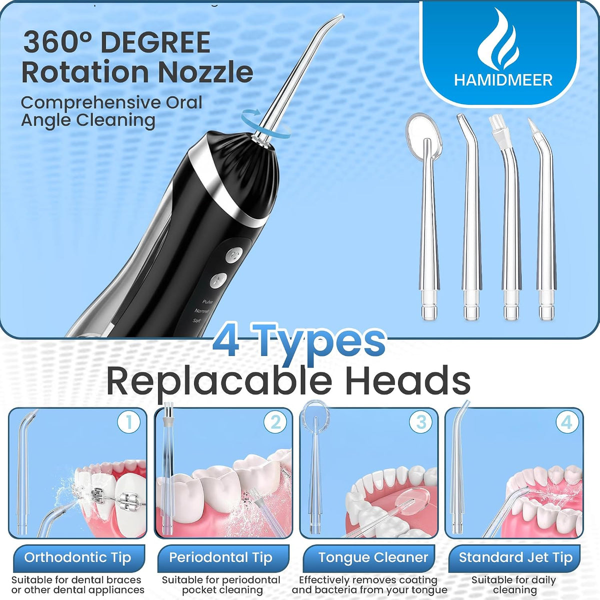 Cordless Rechargeable Oral Irrigator